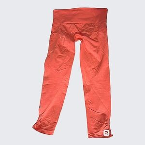 Lululemon Orange Cropped Leggings